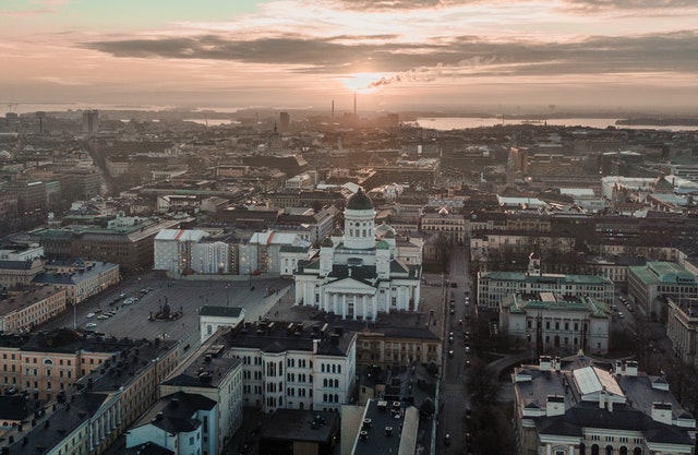 Helsinki Skyline Cathedral