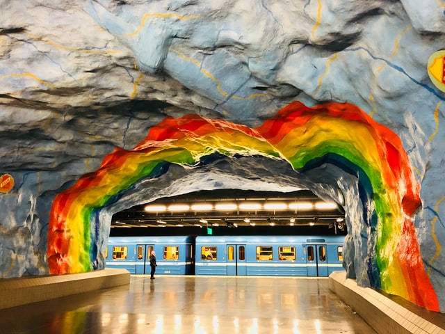 Stockholm Rainbow Metro